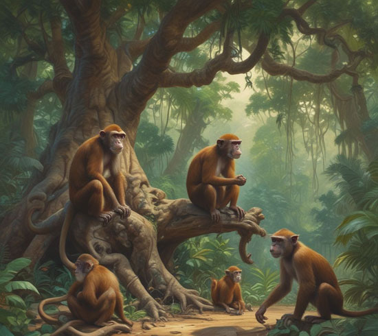 Hitopadesha Tales - The Birds and the Monkeys