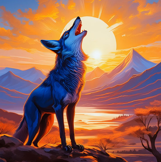 Hitopadesh Story - The Blue Jackal