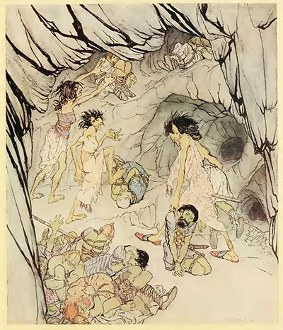 the enchanted cave of cesh corran